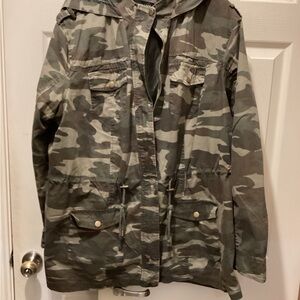 New Look Green Camouflage Jacket